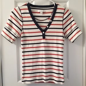 Free Assembly Striped Top